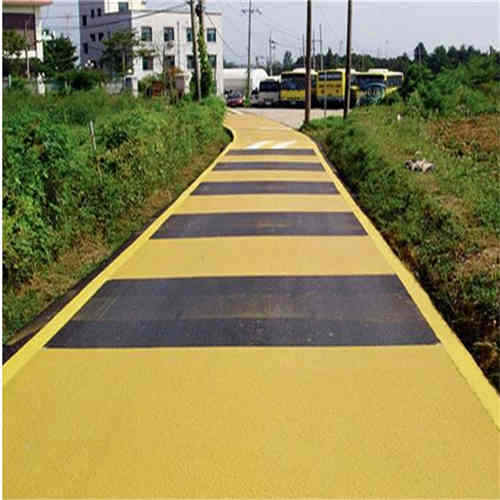 彩色防滑路面廠家_彩色工業陶瓷顆粒怎么制造